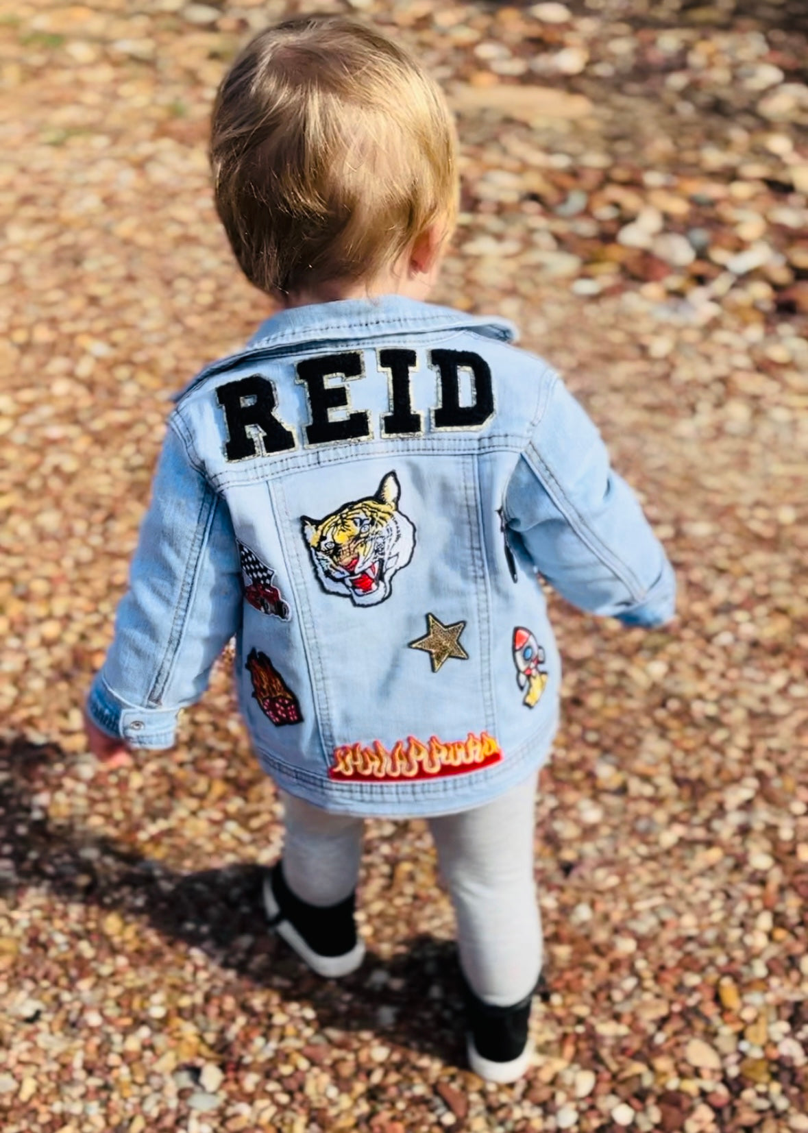 Personalised Denim Jacket - 5 patch