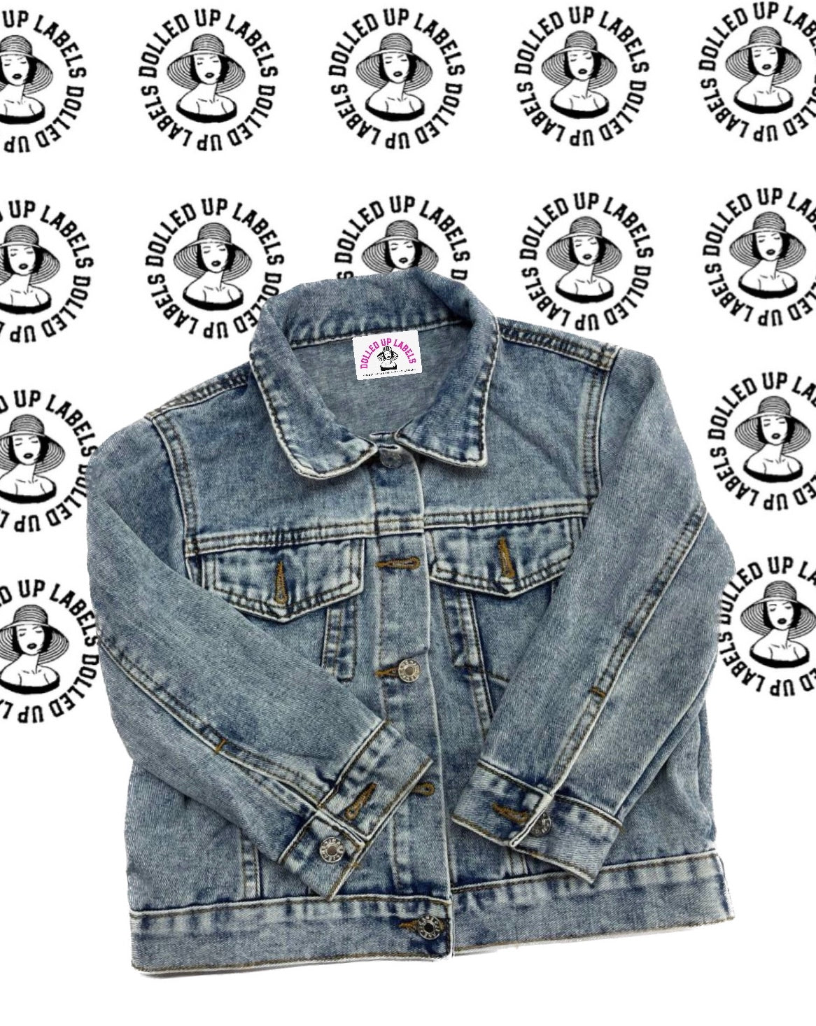 Personalised Denim Jacket - 5 patch