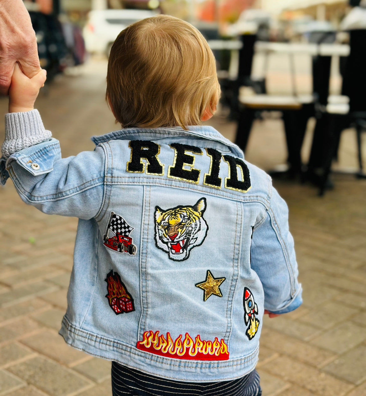 Personalised Denim Jacket - 5 patch