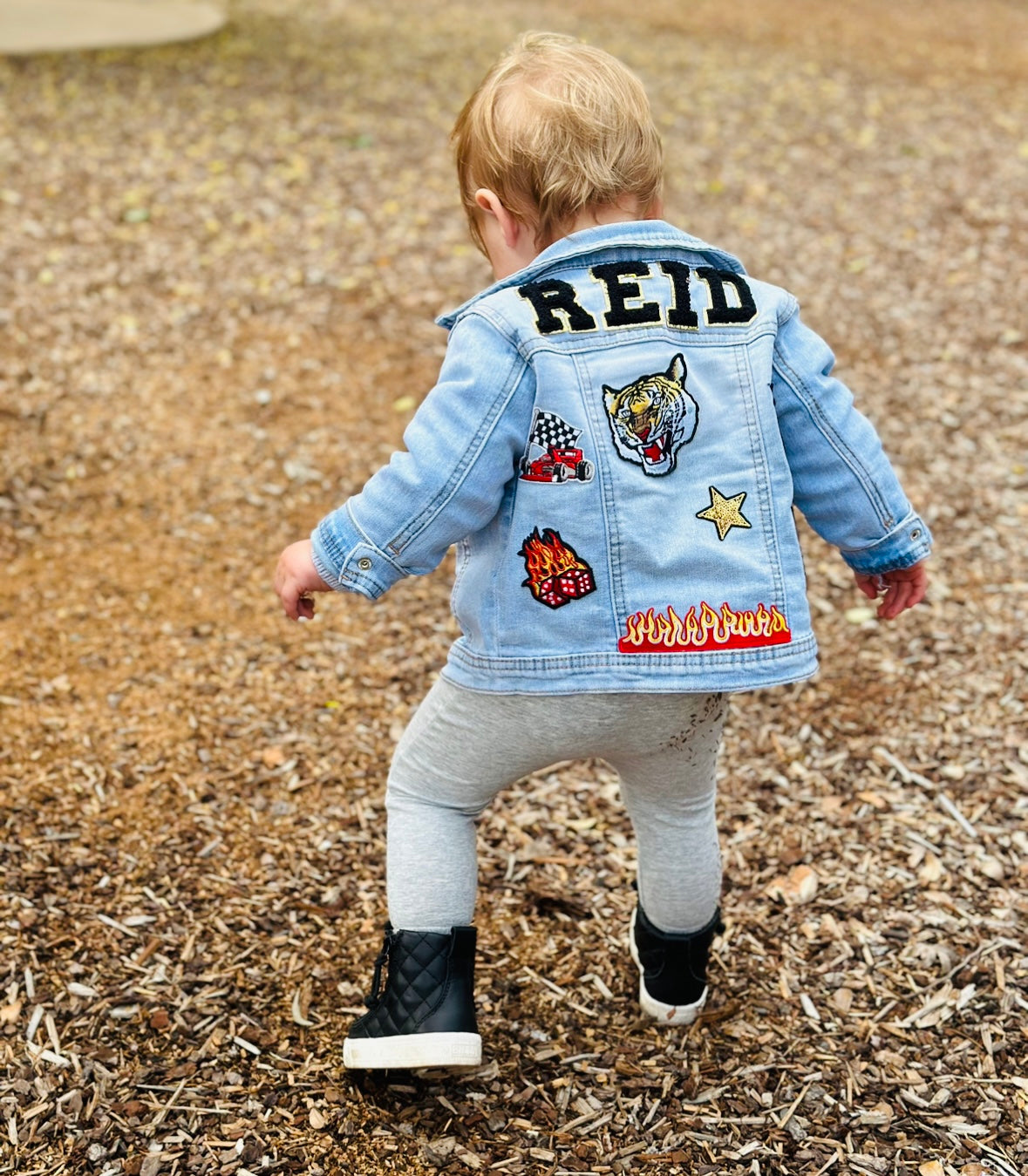 Personalised Denim Jacket - 5 patch