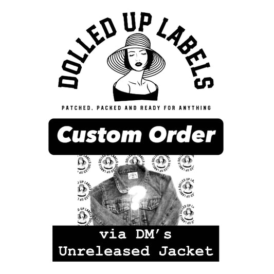 Custom Order - Unreleased Denim Jacket